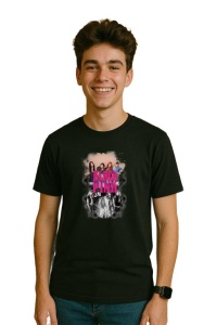 Tricou barbat Kpop cu trupa BLACKPINK 5 music Coreean 164 - Img 3