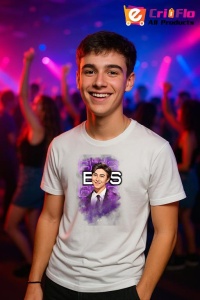 Tricou barbat Kpop cu trupa BTS JUNKKOOK music Coreean 192 - Img 6