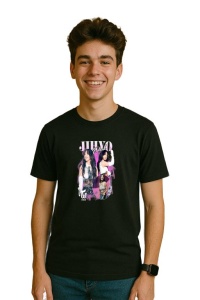 Tricou barbat Kpop cu trupa JIHYO 3 music Coreean 233 - Img 3