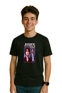 Tricou barbat Kpop cu trupa JIMIN PARK JIMIN music Coreean 236 - Img 3
