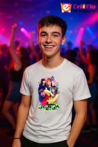 Tricou barbat Kpop cu trupa LALISA music Coreean 251 - Img 5