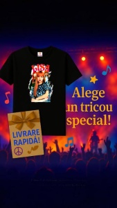 Tricou barbat Kpop cu trupa LISA 2 music Coreean 255 - Img 10