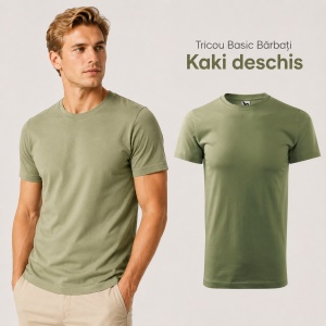 Tricou Bărbat Simplu Malfini Basic, 100% Bumbac, Regular Fit, casual office Guler Rotund, Multiple Culori XS - 5XL - Img 29