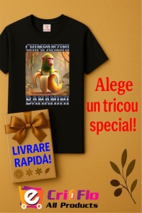 Tricou Barbat Tralalero Tralala cu personajul Chimpanzini Bananini - Italian Brainrot Meme (1) - Img 6