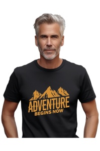 Tricou barbati - Adventure Begins Now