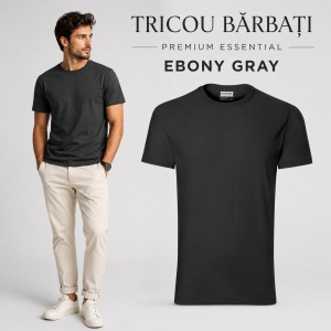 Tricou bărbați heavy, 100% bumbac pre-shrunk, 200 g/m², 14 nuanțe disponibile - Img 14