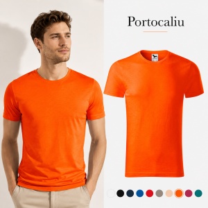 Tricou Bărbați Malfini Native GOTS 173, 100% Bumbac Organic, 150 g/m², Guler Rotund, Label Free, Mărimi S 3XL, 15 Culori - Img 21