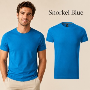 Tricou Bărbați Malfini Premium Action, 95% Bumbac, 5% Elastan, Slim Fit, 180 g/m², Guler Rotund, Mărimi S–3XL, 10 Culori - Img 20