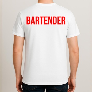 Tricou BARTENDER, Personalizat | Unisex Dama si Barbat