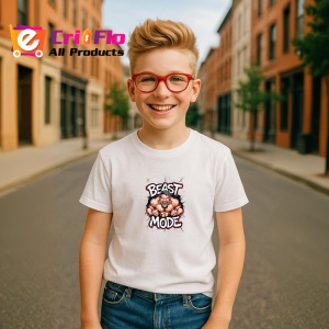 Tricou Beast Mode Muschi Maxim, Copii | Dama | Barbat - Img 8