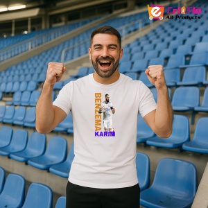 Tricou Benzema Karim Real Prezentare - Copii | Dama | Barbat - Img 9