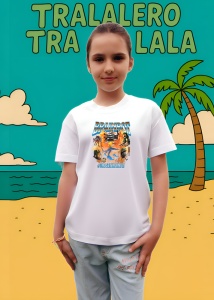 Tricou Brainrot THOSEWHOKNOW ** Tralalero Tralala Copii | Dama | Barbat - Img 4