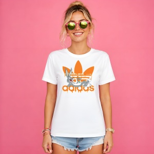 Tricou Bugs Bunny Portocaliu Logo Retro Urban Street Style Art, din bumbac 100% Copii | Dama | Barbat - Img 3