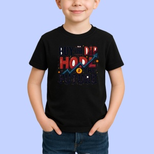 Tricou Buy the dip hodl the future, cumpara scaderea tine viitorul, Copii | Dama | Barbat , tricou negru - Img 2