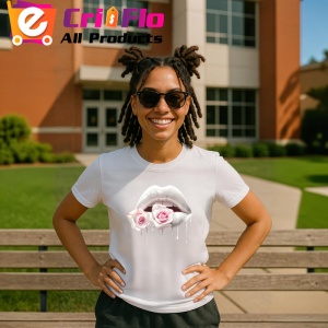 Tricou Buze femeie afine si cirese, Lip gloss, Copii | Dama - Img 11