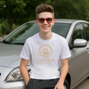 Tricou Cafea sub apus - Copii | Dama | Barbat - Img 6