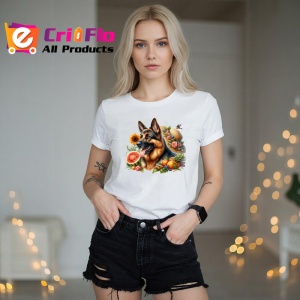 Tricou caine ciobanesc german fructe pepene cocktail vara, Copii | Dama | Barbat - Img 10