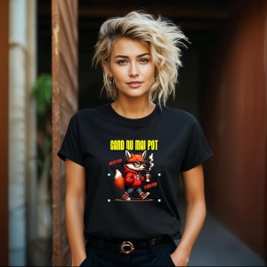Tricou Cand nu mai pot Negru, Copii | Dama | Barbat - Img 12