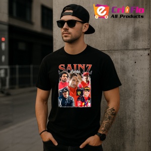 Tricou Carlos Sainz Imagine Cu Colegi Formula 1, Copii | Dama | Barbat - Img 9