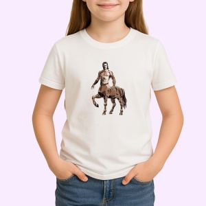 Tricou Centaur Mitologic Design Abstract, Copii | Dama | Barbat - Img 3