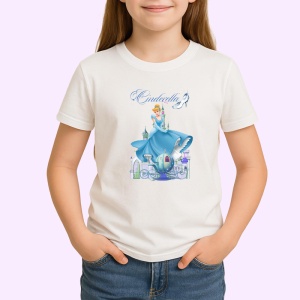 Tricou Cenusareasa printesa fermecatoare intr o lume de poveste Disney, Copii | Dama | Barbat