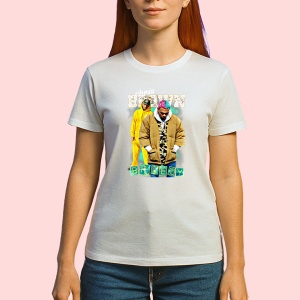 Tricou Chris Brown - Two Outfits, muzica Hip-Hop / Trap, Dama | Barbat | Copii - Img 2