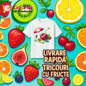 Tricou Cireasa de vara amuzanta la plaja, Fructe, Copii | Dama - Img 12