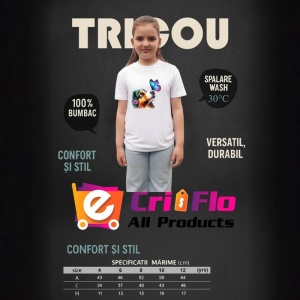 Tricou Collie australian cu fluture mov si roz pe nas design pastelat Copii | Dama | Barbat Barbat - Img 12