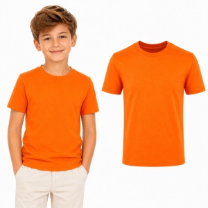 Tricou copii 100% bumbac,pentru fete și băieți 160 gm/², 32 nuanțe, mărimi 4–12 ani - Img 28