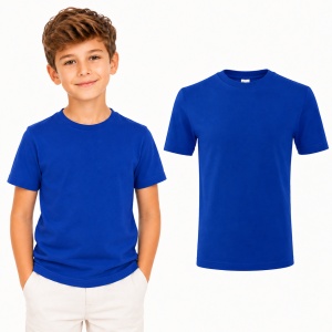 Tricou copii 100% bumbac,pentru fete și băieți 160 gm/², 32 nuanțe, mărimi 4–12 ani - Img 38