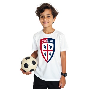Tricou copii Cagliari Calcio din bumbac 100%