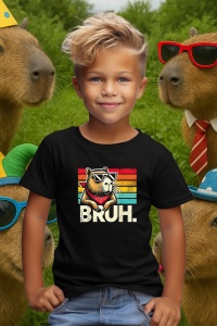 Tricou copii Capybara - Bruh stil gta - Img 5