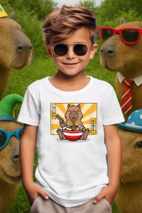 Tricou copii Capybara - Ramen - Img 4