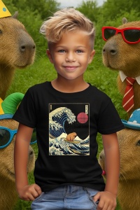 Tricou copii Capybara - Surfing - Img 5