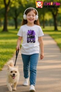 Tricou copii cu formatia BTS , din bumbac 100% - Img 8