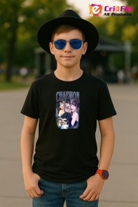 Tricou copii cu formatia CHAEWON , din bumbac 100%
