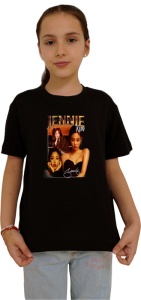 Tricou copii cu formatia JENNIE KIM 2 , din bumbac 100% - Img 2