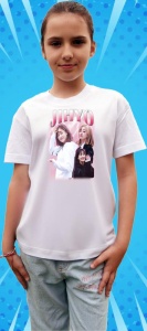 Tricou copii cu formatia JIHYO , din bumbac 100% - Img 7