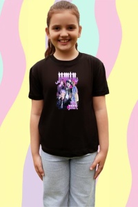 Tricou copii cu formatia JIMIN 5 , din bumbac 100% - Img 4