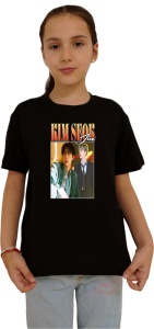 Tricou copii cu formatia JIN , din bumbac 100% - Img 2