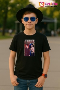 Tricou copii cu formatia JUNGKOOK 6 , din bumbac 100% - Img 6