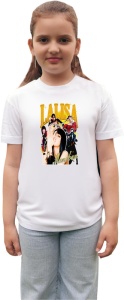 Tricou copii cu formatia LALISA BLACK PINK , din bumbac 100% - Img 3