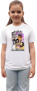 Tricou copii cu formatia LISA 8 , din bumbac 100% - Img 3
