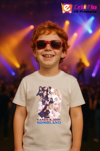 Tricou copii cu formatia NANCY X JOOE MAMOLAND , din bumbac 100% - Img 9