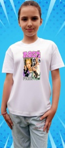 Tricou copii cu formatia ROSE PARK , din bumbac 100% - Img 7