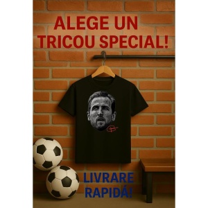 Tricou Copii cu Fotbalistul Harry Kane - Bayern Munchen - Img 5