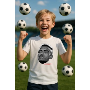 Tricou Copii cu Fotbalistul Victor Osimhen - Napoli - Img 6