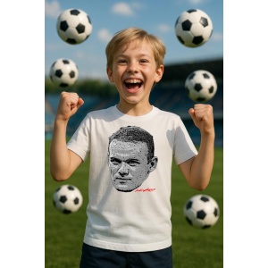 Tricou Copii cu Fotbalistul Wayne Rooney - Manchester United - Img 6
