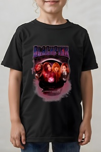 Tricou copii - Dark BlackPink - KPOP, stil, muzică, idol, cultură, pop, trendy, grup, fanbase, Korea