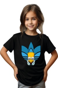 Tricou copii din bumbac 100% Simon Loves Music, cu imprimeu pentru copii, îmbrăcăminte confortabilă, modă copii, cadou ideal - Img 2